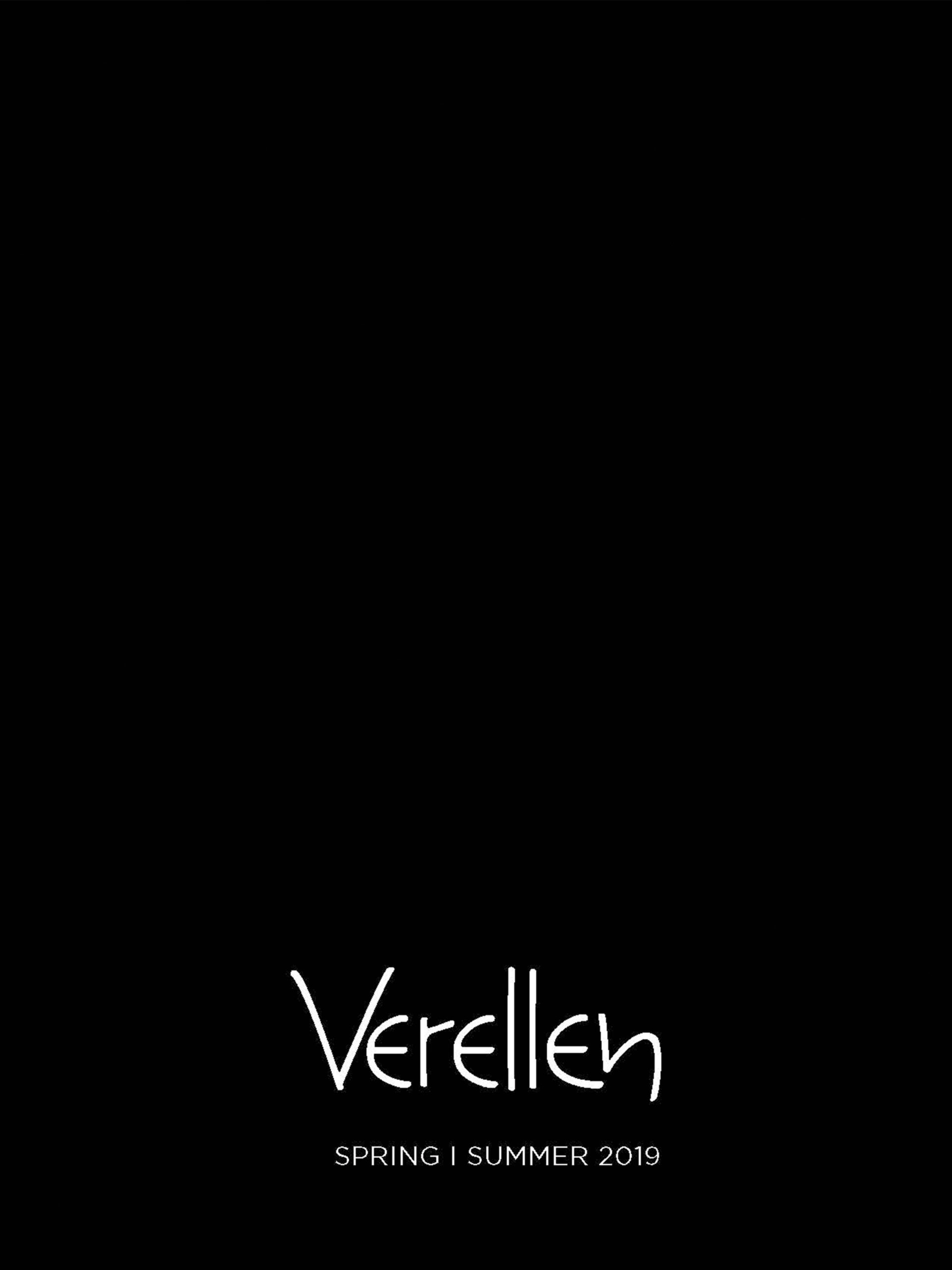 Verellen Catalog_Spring Summer 2019 Cover