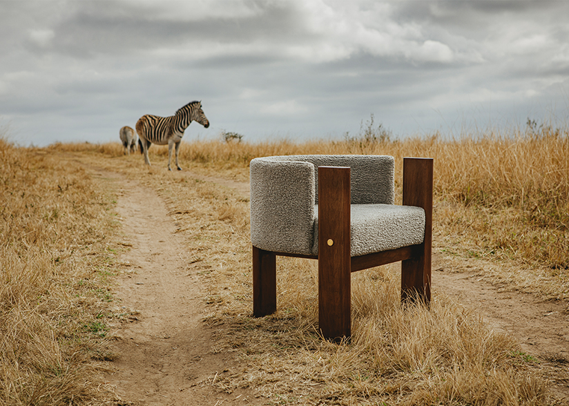 Ngala Trading Co_Grey Chair with Wood arms_200 Lex