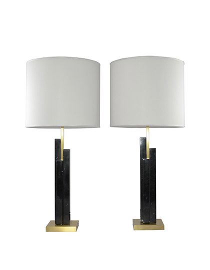 main_cosulich_interiors_and_antiques_products_new_york_design_bespoke_art_deco_design_skyline_pair_black_marble_satin_brass_table_lamp