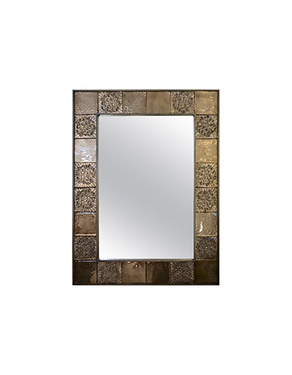 main_cosulich_interiors_and_antiques_products_new_york_design_bespoke_italian_smoked_amber_mirror_murano_glass_geometric_bronze_tiled_mirror