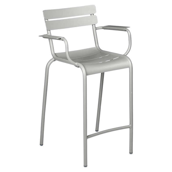 Fermob_Luxembourg High Armchair_Gallery Image 19_Steel Grey