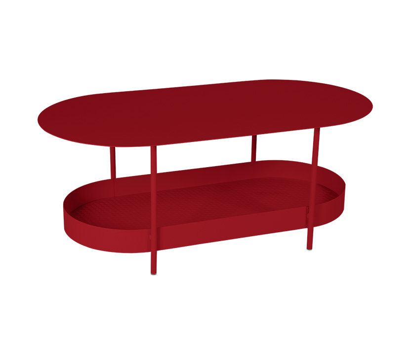Fermob_Salsa Low Table_Gallery Image 6_Chili Red
