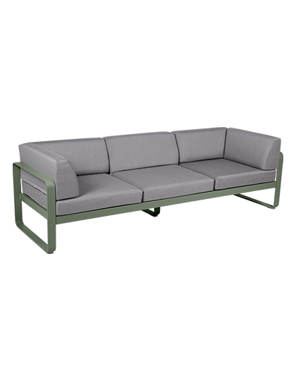 Bellevie Canape Club 3 Seater Flannel Grey_Main Image