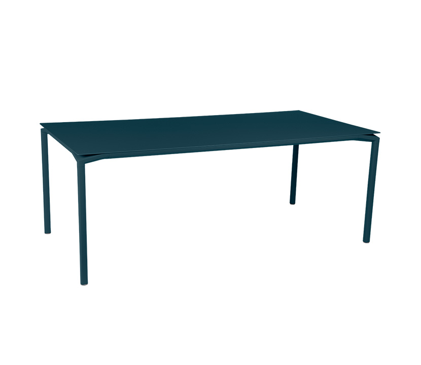 Fermob_Luxembourg Calvi High Table 77x37_Gallery Image 16_Acapulco Blue