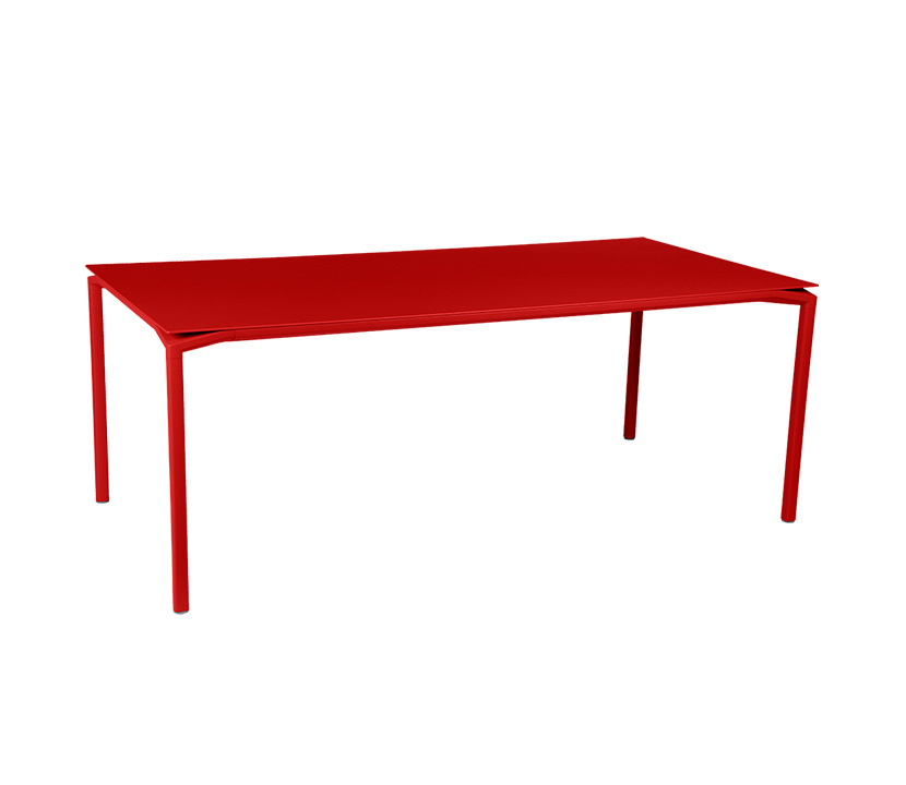 Fermob_Luxembourg Calvi High Table 77x37_Gallery Image 7_Poppy Red