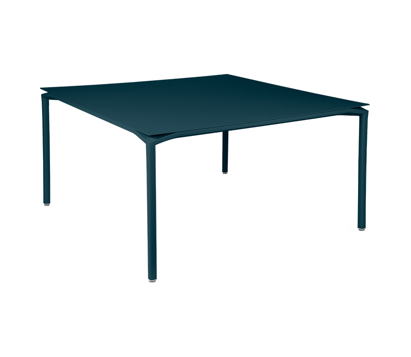 Fermob_Luxembourg Calvi Table 55x55_Gallery Image 1_Acapulco Blue