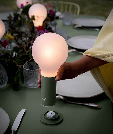 The Aplô Lamp from Fermob.