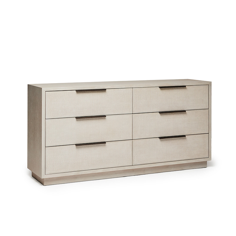 Interlude Home Holmes 6 Drawer Chest - Cliffside