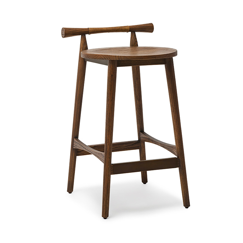 interlude home Madeira Counter Stool - Toffee