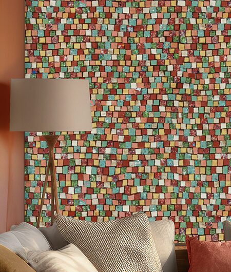 Liora Manne - Mystic Mosaic in Dusk - Wall Covering