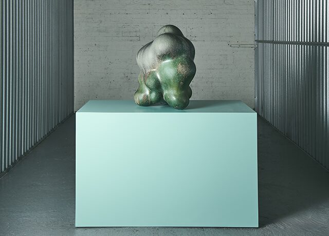 Spirit Series _2309, 2023, Glazed stoneware, 24 in. (60.96 cm) in height, Photo Credit_ Michael Mundy_