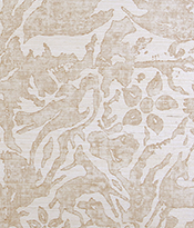 W2049-02 Antelope and Flower Wallpaper Khaki thumb