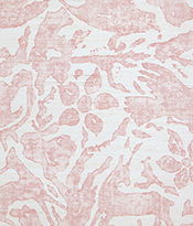 W2049-06 Antelope and Flower Wallpaper Pink thumnb