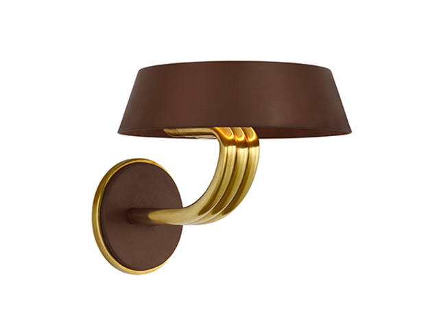 Hudson St. 8 Sconce in Natural Brass by Ralph Lauren for Visual Comfort & Co_thumb