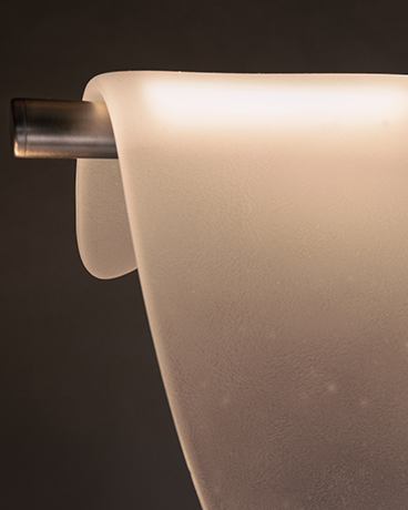 Slumped Chandelier_ details _ John Pomp Studios S26