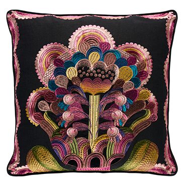 La Coeur de la Fleur Pillow Cover in Night