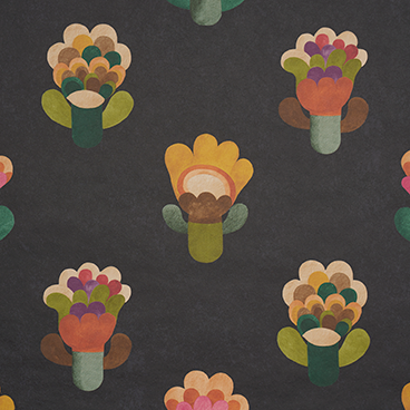 Le Jardin Wallpaper in Night