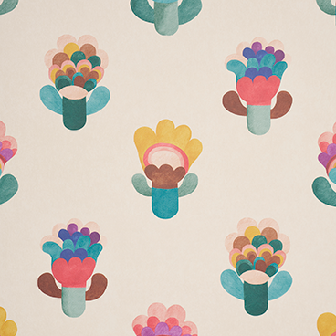 Le Jardin Wallpaper in Spring